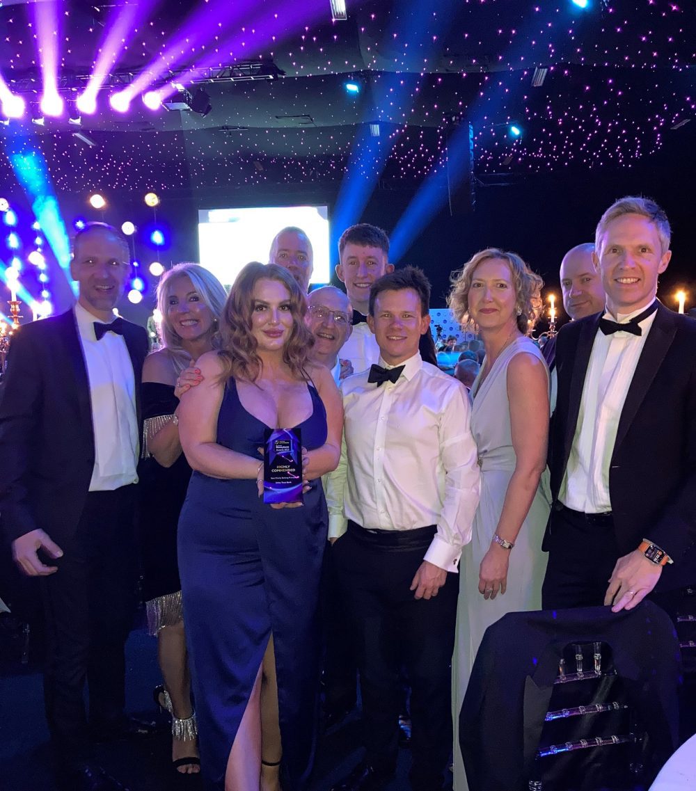 Unity team at Business Moneyfacts Awards
