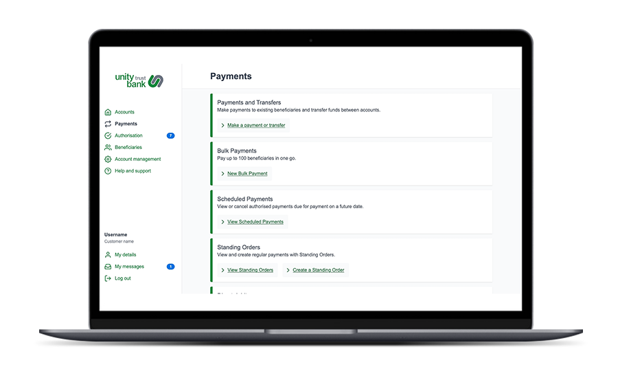 online payments portal